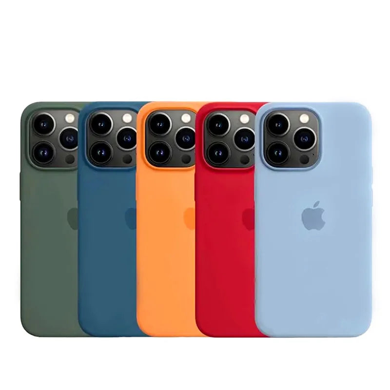 coque apple bleu foncé - luxynaya