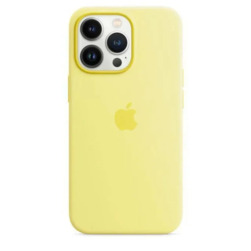 coque apple jaune - luxynaya